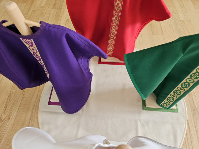 Liturgical Colors Learning Mat