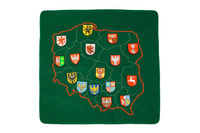 Mapa Polski - podział administracyjny - województwa DUŻA