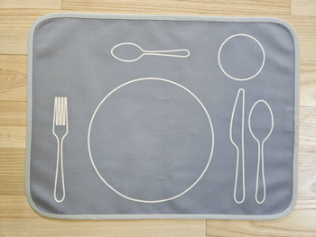 rectangular placemat - printed