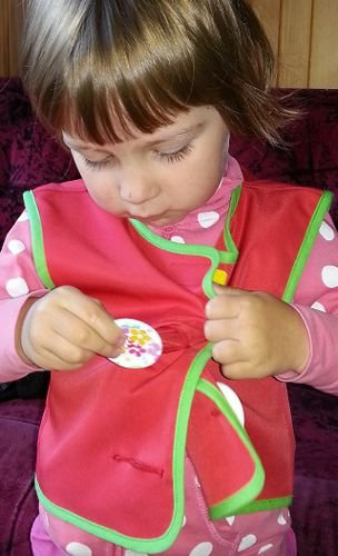 Button-Learning Jacket