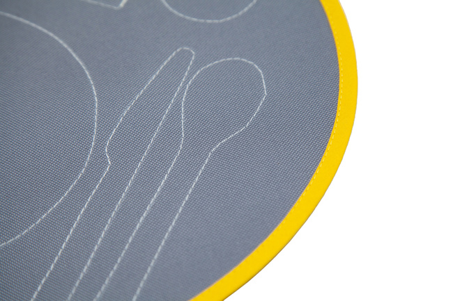 Round placemat for meals