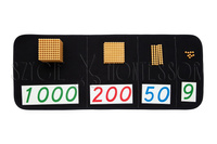 Small math mat - black