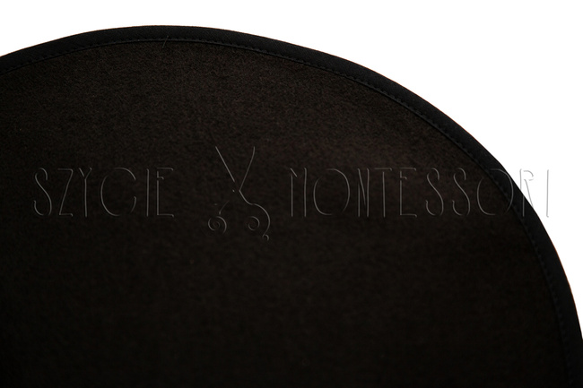 black base for creating mandalas 45 cm