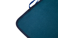 A small rug to work on the floor - navy blue