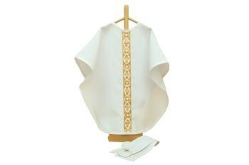 White chasuble – educational material for catechesis