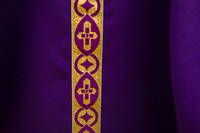 Purple chasuble