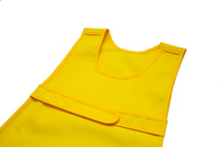 Apron fastened at the front - yellow - waterproof