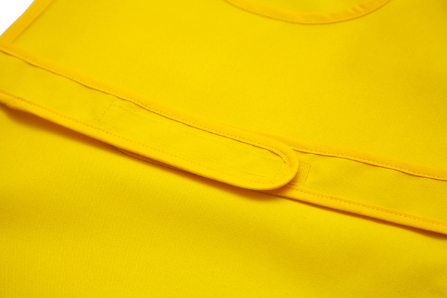 Apron fastened at the front - yellow - waterproof