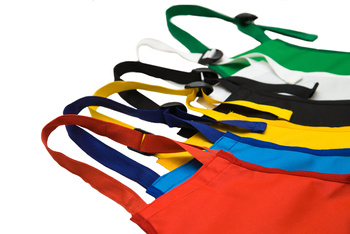 Waterproof apron different colors - green