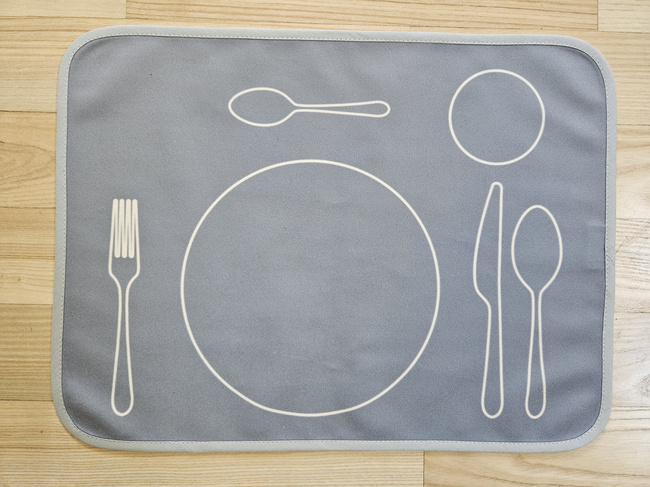 rectangular placemat - printed
