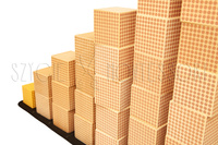 Matte für große Mathekarten und Mengen - schwarz