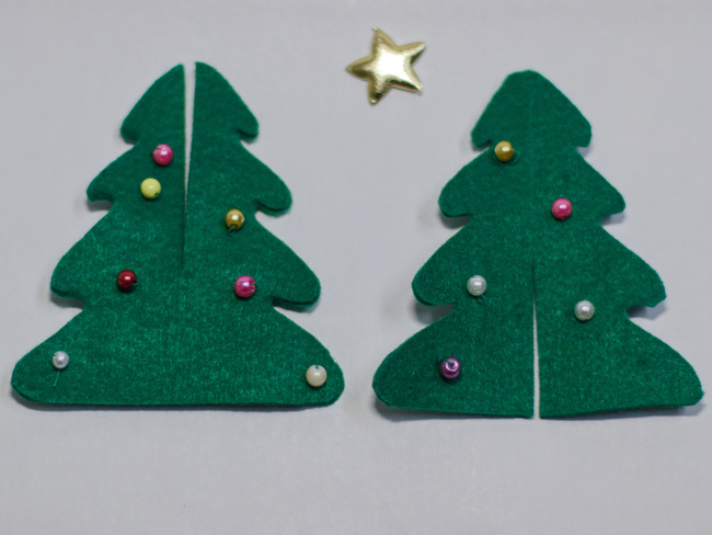 3D-Weihnachtsbaum – Nähset