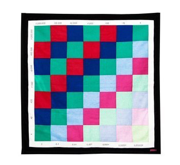 Quilted Decimal Checkerboard Mat