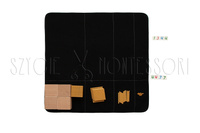 Math mat for calculations - black