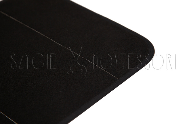 Small math mat - black