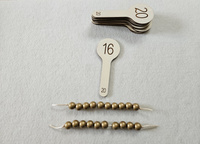 Complements to 20 – Double-Sided Math Lollipops