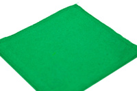 Polishing cloth - flannel - different colors - green