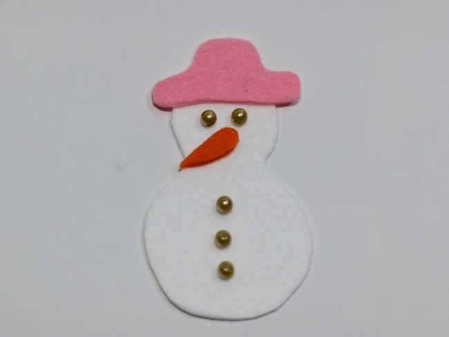 Schneemann – Nähset