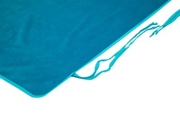 Small carpet for work on the floor - blue