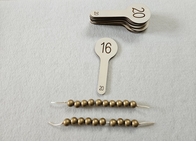 Complements to 20 – Double-Sided Math Lollipops