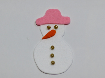 Schneemann – Nähset