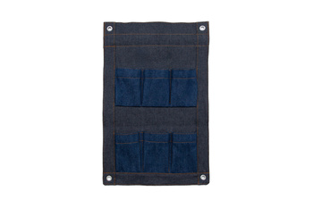 Cell phone storage mat - 6 pockets - without applications - PROTOTYPE