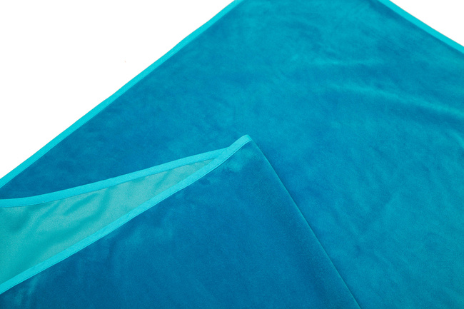 A large rug to work on the floor - blue color
