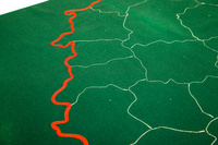 Mapa Polski - podział administracyjny - województwa DUŻA