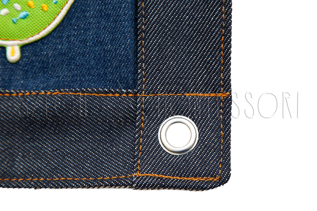 Cell phone storage mat - 6 pockets - with applications - PROTOTYPE