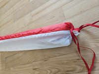pasy w barwach narodowych biało - czerwone do układu tanecznego  50cm x 250cm