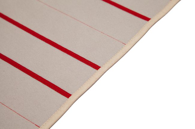 Movable alphabet mat -- 3 lines -- notebook layout -- (written letters)