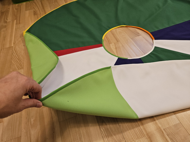 Liturgical Calendar + Four Seasons Wheel – Double-Sided Mat – 140 cm