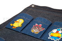 Cell phone storage mat - 6 pockets - with applications - PROTOTYPE