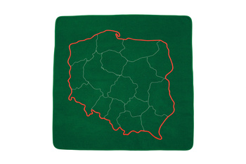 Mapa Polski - podział administracyjny - województwa DUŻA