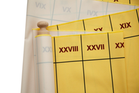 Civilization Timeline Ribbon – Centuries – Roman Numerals