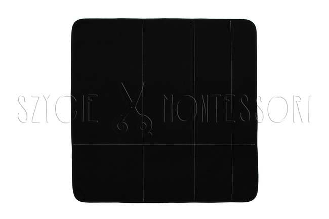Math mat for calculations - black