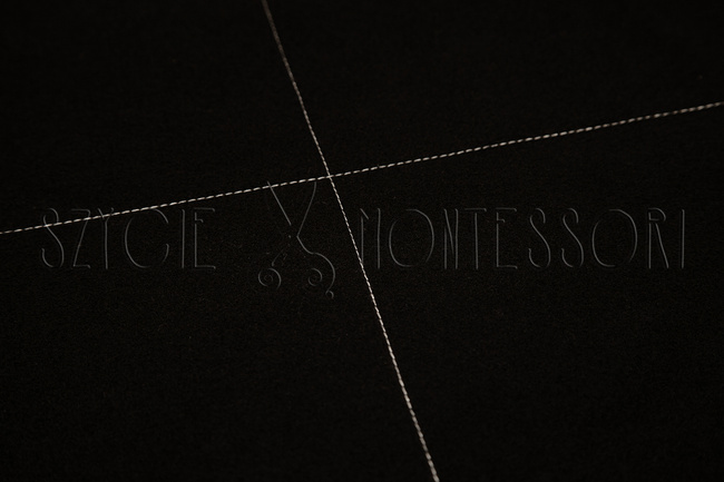 Math mat for calculations - black