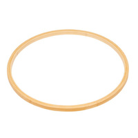 Hula-Hoop: transparent lackiert (45 cm.)