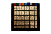 Magiczny złoty kwadrat Montessori (9pól x 9pól) mnożenie